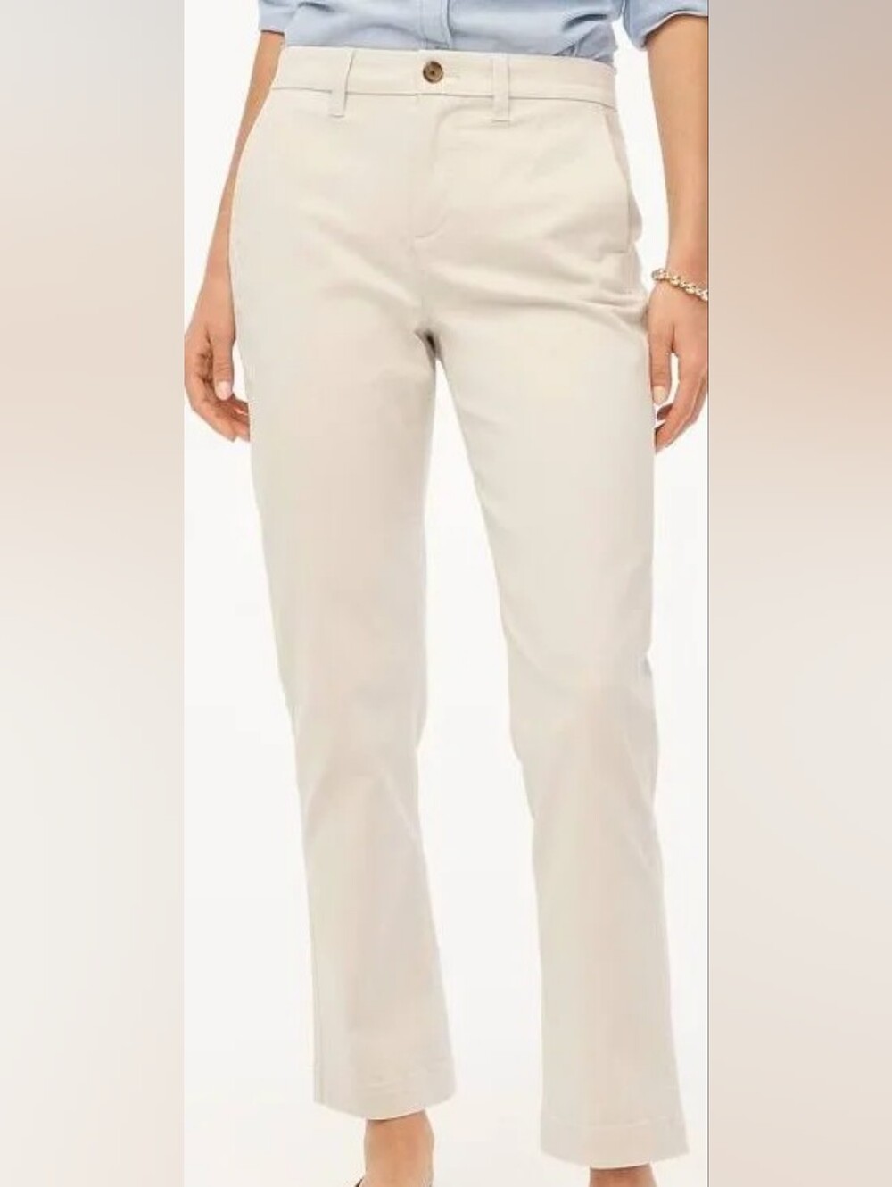 J Crew High Rise Girlfriend Chino Pant